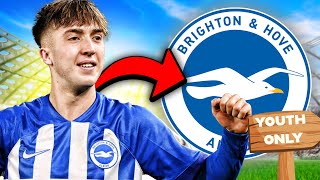 I Rebuilt Brighton Using YOUTH ONLY In This FM24 Rebuild [upl. by Chiang]