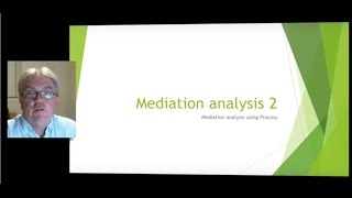 Mediation analysis using process [upl. by Tonie25]