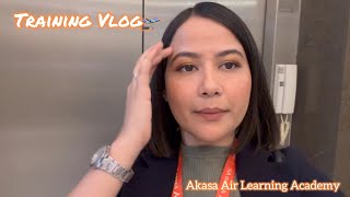 AVSEC Training🛫 V40 akasaair training cabincrew lifestyle explorepage food trending video [upl. by Gothurd11]