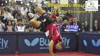 US Open Finale Thomas Keinath vs Chen [upl. by Nirrej]