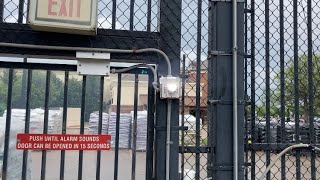 Spectralert Advance waterproof horn strobe fire alarm going off at Lowe’s in Murphy TX [upl. by Rust331]