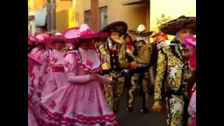 carnaval santa cruz meyehualco 2013 comparsa sociedad de charrosflv [upl. by Inalaehon261]