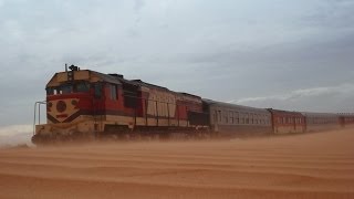 Oriental Desert Express  OujdaBouarfa  Mit dem zug Marokko [upl. by Ahsiri562]