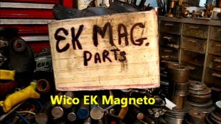 Wico EK Magneto Repair points  condensers 5of [upl. by Tori]