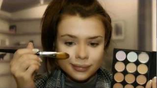 Chocolate makeup tutorial  Макияж горячий шоколад [upl. by Adnovahs]