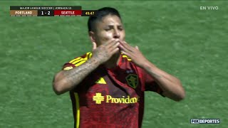 🔥 GOLAZO DE RUIDÍAZ  Portland Timbers 12 Seattle Sounders  MLS 2024 [upl. by Trinetta]