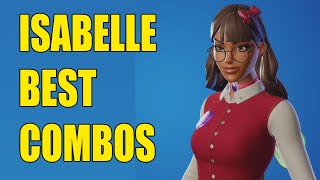 ISABELLA Skin BEST COMBOS in Fortnite [upl. by Newmark]