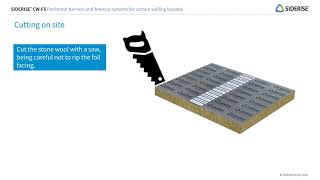 SIDERISE Installation Guidance CW FS Perimeter Barriers Firestops For Curtain Walling [upl. by Niattirb]