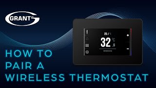 Grant Aerona Smart Controller  Pairing wireless thermostats [upl. by Taddeo]