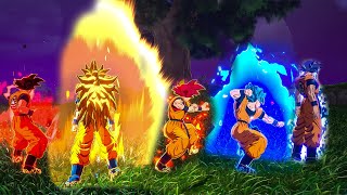 DRAGON BALL Sparking ZERO  All Goku Transformations amp Mastered Ultra Instinct 4K 60fps [upl. by Myrna]