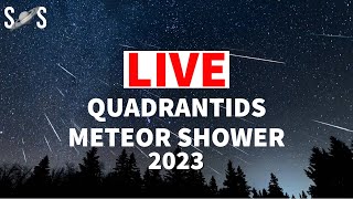 LIVE Quadrantids Meteor Shower 2023  January 4  Secrets of Space [upl. by Oileduab732]