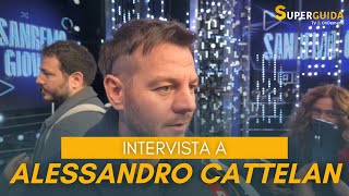 Alessandro Cattelan intervista al conduttore di quotSanremo Giovani 2024quot [upl. by Adnana90]