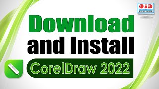 How to download and install CorelDraw 2022 for free in Hindi  OJD Computer Education  youtube [upl. by Enelyahs]