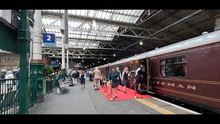 A morning at Edinburgh Waverley station [upl. by Airyt]