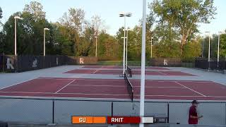 MENS 🎾 RoseHulman vs Greenville Courts 13 [upl. by Perrins519]