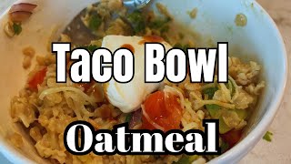 Savory Oatmeal Bowl  Satisfying [upl. by Cavan]