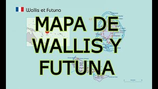 MAPA DE WALLIS Y FUTUNA [upl. by Anilet937]