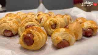 Air Fryer VS Oven How to Make THE BEST Mini Pigs in a Blanket [upl. by Ehsiom916]