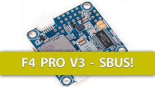 FIXED SBUS Not Working on a Omnibus F4 Pro V3 Flight Controller [upl. by Aeel]