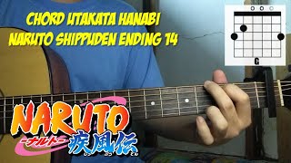 Chord Guitar Utakata Hanabi  Naruto Shippuden Ending 14 [upl. by Berey]