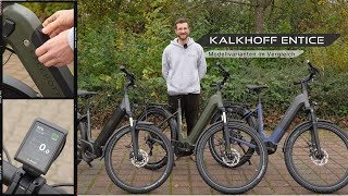 Kalkhoff Entice Modelle im Vergleich ⚡️ Trekking EBikes mit OffroadEigenschaften [upl. by Elrebma]