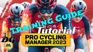 Pro Cycling Manager 2023  Training Guide [upl. by Auqinet208]