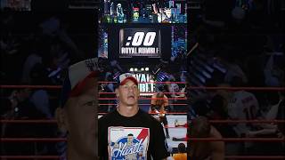 John Cena recalls his surprise return at RoyalRumble 2008 💪🏼 [upl. by Noelyn]