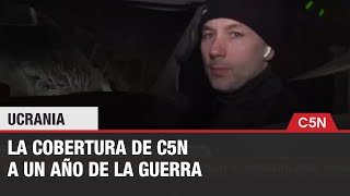 C5N en VIVO desde UCRANIA la COBERTURA ESPECIAL de DIEGO IGLESIAS [upl. by Ellehcen]