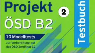 Projekt B2 ÖSD Hören 9 [upl. by Cook]