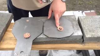 460 sampw vs 500 sampw penetration test hunting bullets part 3 AR 300 plate [upl. by Coltun910]