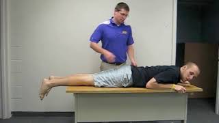 Ispliateral Prone Kinetic Test [upl. by Katlin]