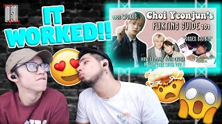 TXT Choi Yeonjuns Guide on Flirting  NSD REACTION [upl. by Jadd]