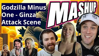 Godzilla Minus One  Ginza Attack Scene Reaction Mashup  Atomic Breath Scene [upl. by Miche]