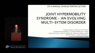 Rodney Grahame MD FRCP  Joint Hypermobility Syndrome  An Evolving MultiSystem Disorder [upl. by Domenico]