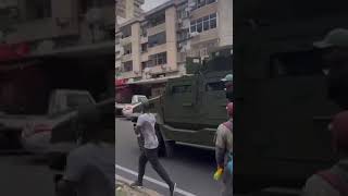 Hoje na cidade de Maputo manifestação [upl. by Adnilev602]