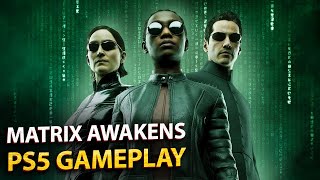 Matrix Awakens Demo  PS5 Gameplay [upl. by Tapes]