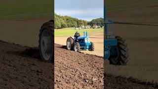 Ploughmaster tractor on a demo plot at the British National Plough Match [upl. by Kenti]