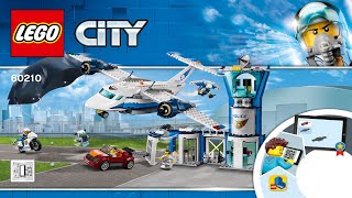 LEGO instructions  City  Sky Police  60210  Air Base Book 1 [upl. by Tolley387]