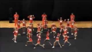 Mauldin High School Cheerleading 1415 at STATE [upl. by Ahsilet144]