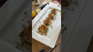 Scallop amp Uni scallop uni sashimi sushi [upl. by Eidoow]