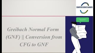 Greibach Normal Form GNF  Convert CFG to GNF  Definition  Example  Hindi [upl. by Baras]