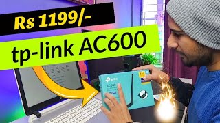 TP Link PCIE WiFi Card AC600 Dual Band Install Review Speed Test [upl. by Zosema]