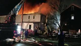 Harborside Inn Block Island Rhode Island Fire 8 19 2023 [upl. by Aunson]