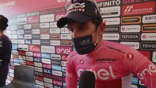 Geraint Thomas  Interview at the finish  Stage 17  Giro dItalia 2023 [upl. by Sell]