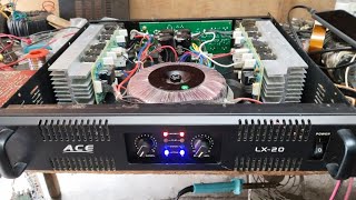 ACE LX20 POWER AMPLIFIER NAKA PROTECT PAANU AYUSIN O GAWIN AT PATITIBAYIN [upl. by Yanaton]