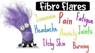 WHAT IS A FIBROMYALGIA FLARE  SYMPTOMS  SUPPLEMENTS TO HELP [upl. by Annoid]