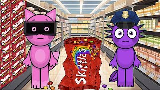 Skittles World Incredibox New Abgerny Skittles meme [upl. by Eiramanig]