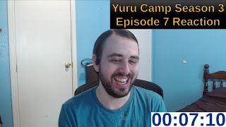 Yuru Camp Season 3 Episode 7 Reaction [upl. by Amrac]