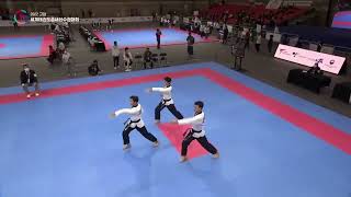 World Taekwondo Poomsae Championship 2022  Indonesia VS USA [upl. by Ayr]