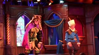 Storytelling at Disneylands Royal Theater  Beauty amp the Beast [upl. by Ybab]